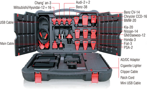 Original Autel MaxiSys Pro MS908P Wifi OBD Full System Diagnostic with MaxiFlash Elite ECU Preprogramming