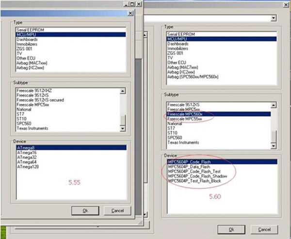 XPROG-M V5.60 Additional Function Display 1