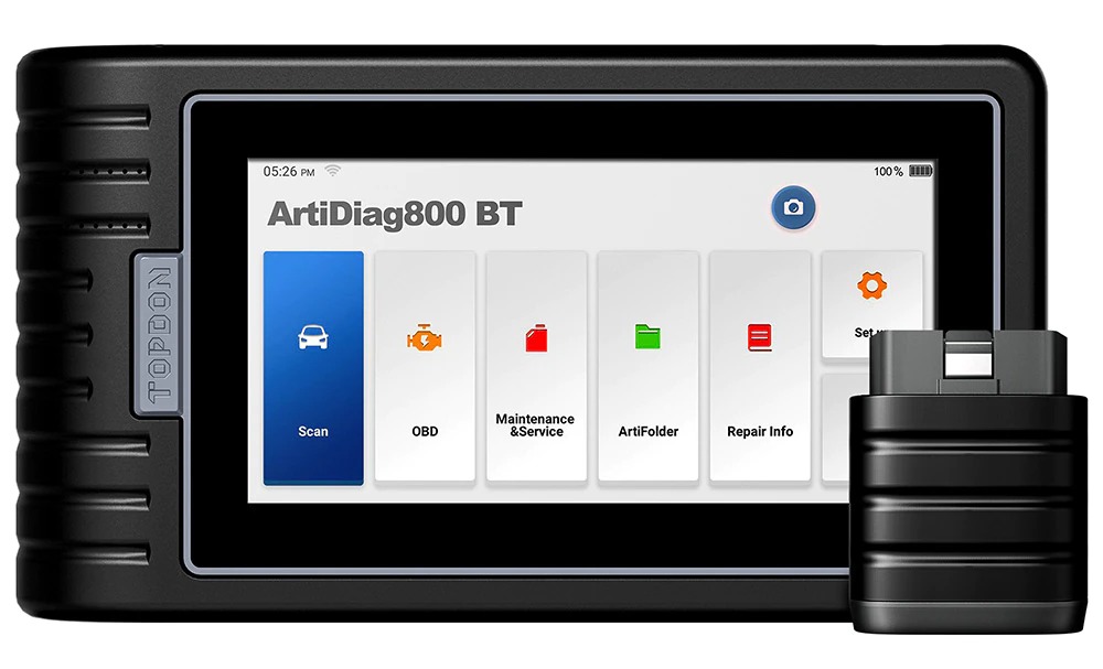 Topdon Car Diagnostic Tool ArtiDiag800 BT OBD2 Diagnostic Scanner All Systems ABS Airbag DPF Oil Reset Automotive Diagnoses Tool