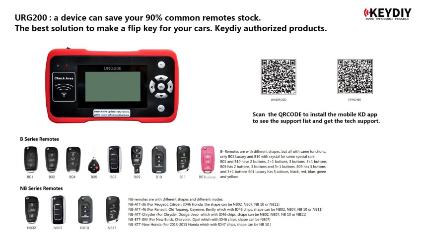 URG200 Remote Maker the Best Tool for Remote Control World