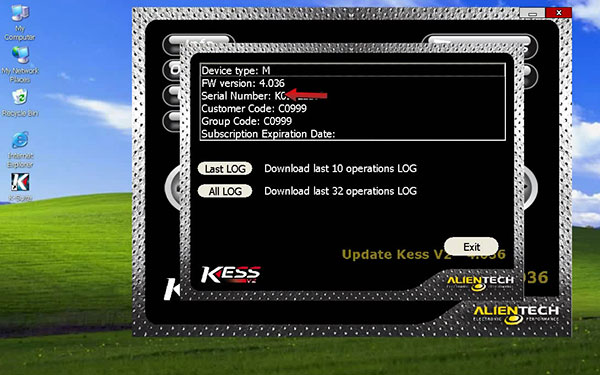 KESS V2 Master Manager Tuning Kit for truck Software V2.22 Firmware V4.036