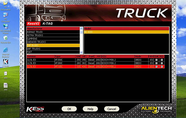 KESS V2 Master Manager Tuning Kit for truck Software V2.22 Firmware V4.036