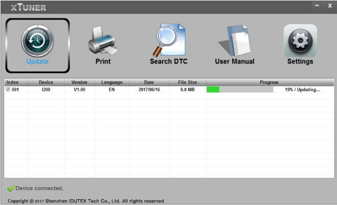 XTUNER AM1011 OBDII/EOBD PLUS Code Reader