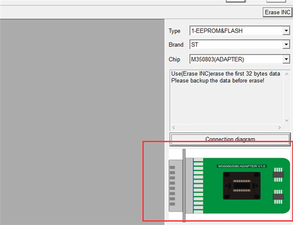 Xhorse VVDI Prog M35080/D80 Adapter V1.0