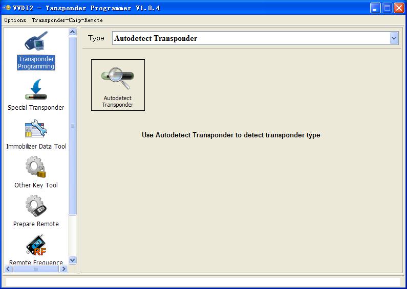 VVDI2 – Transponder Programmer software