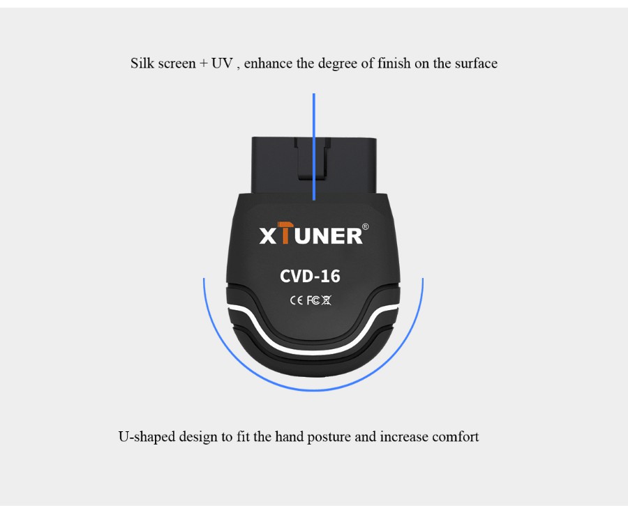 XTUNER CVD-16 V4.7 HD Diagnostic Adapter for Android