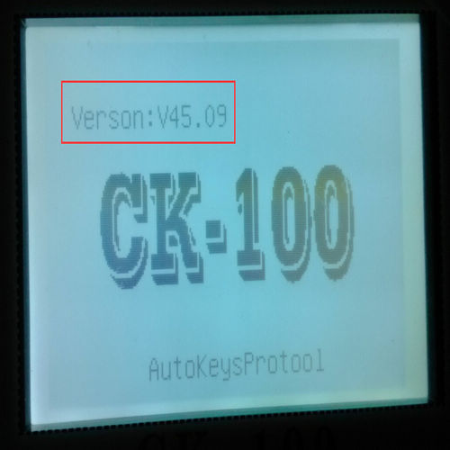 Latest V45.09 CK-100 CK100 Auto Key Programmer Support Till 2014.09