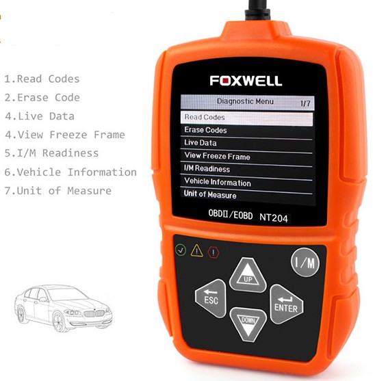 FOXWELL NT204 Coder Reader 2