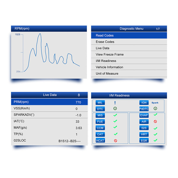 VIDENT iEasy300 Pro CAN OBDII/EOBD Code Reader