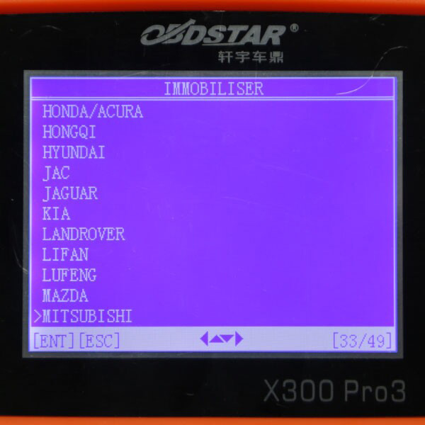 OBDSTAR X300 PRO3 X-300 Key Master with Immobiliser + Odometer Adjustment +EEPROM/PIC+OBDII+Toyota G & H Chip All Keys Lost