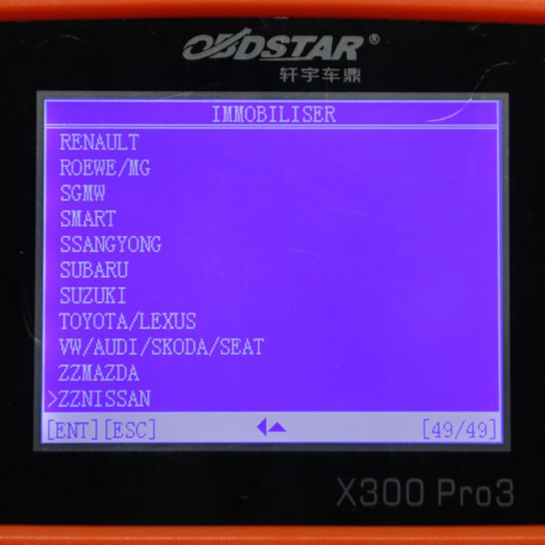 OBDSTAR X300 PRO3 X-300 Key Master with Immobiliser + Odometer Adjustment +EEPROM/PIC+OBDII+Toyota G & H Chip All Keys Lost