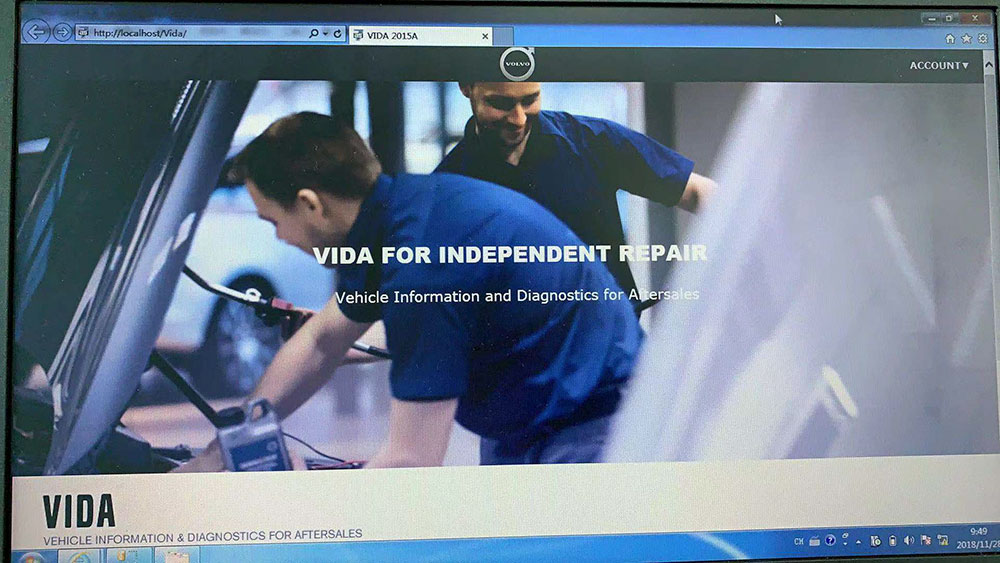 Volvo Vida Dice 2015A Software with USB Key for Volvo Cars from 1999-2017 No Need Activation