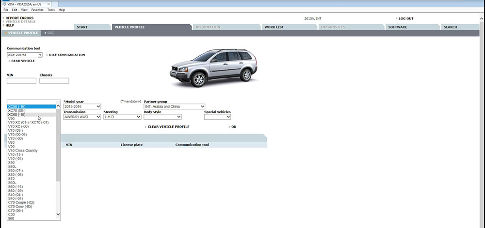 Volvo Vida Dice 2015A Software with USB Key for Volvo Cars from 1999-2017 No Need Activation