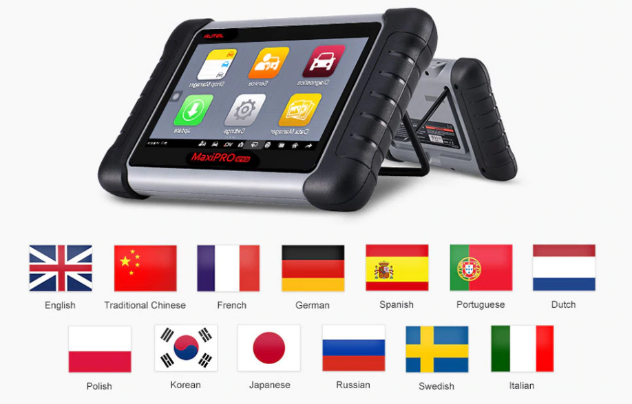  Autel MaxiPro MP808K Languages