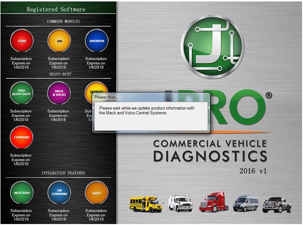 JPRO Professional Heavy Truck Diagnostic Scanner Tool