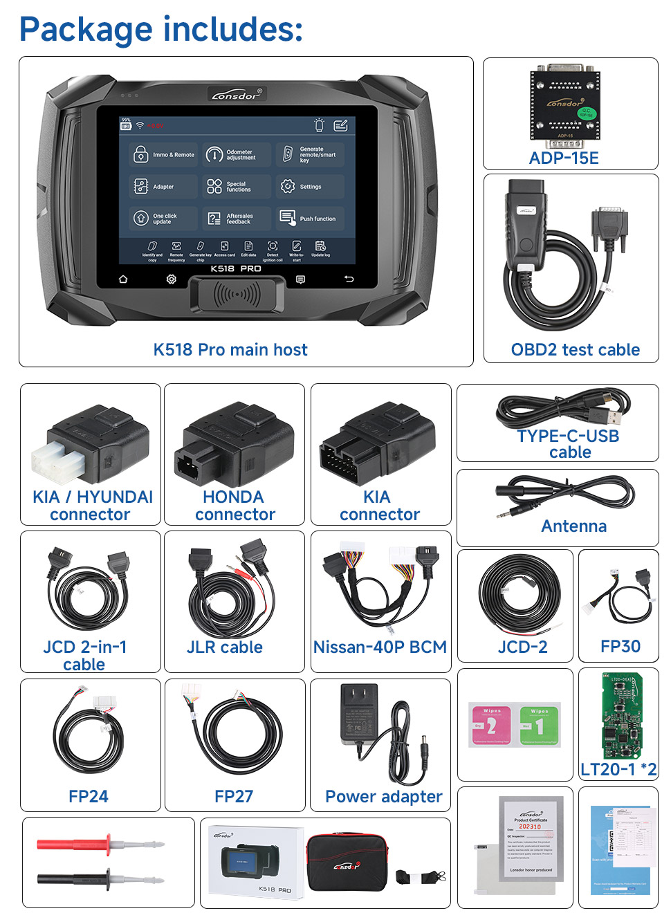 Lonsdor K518 PRO Full Version All In One Key Programmer