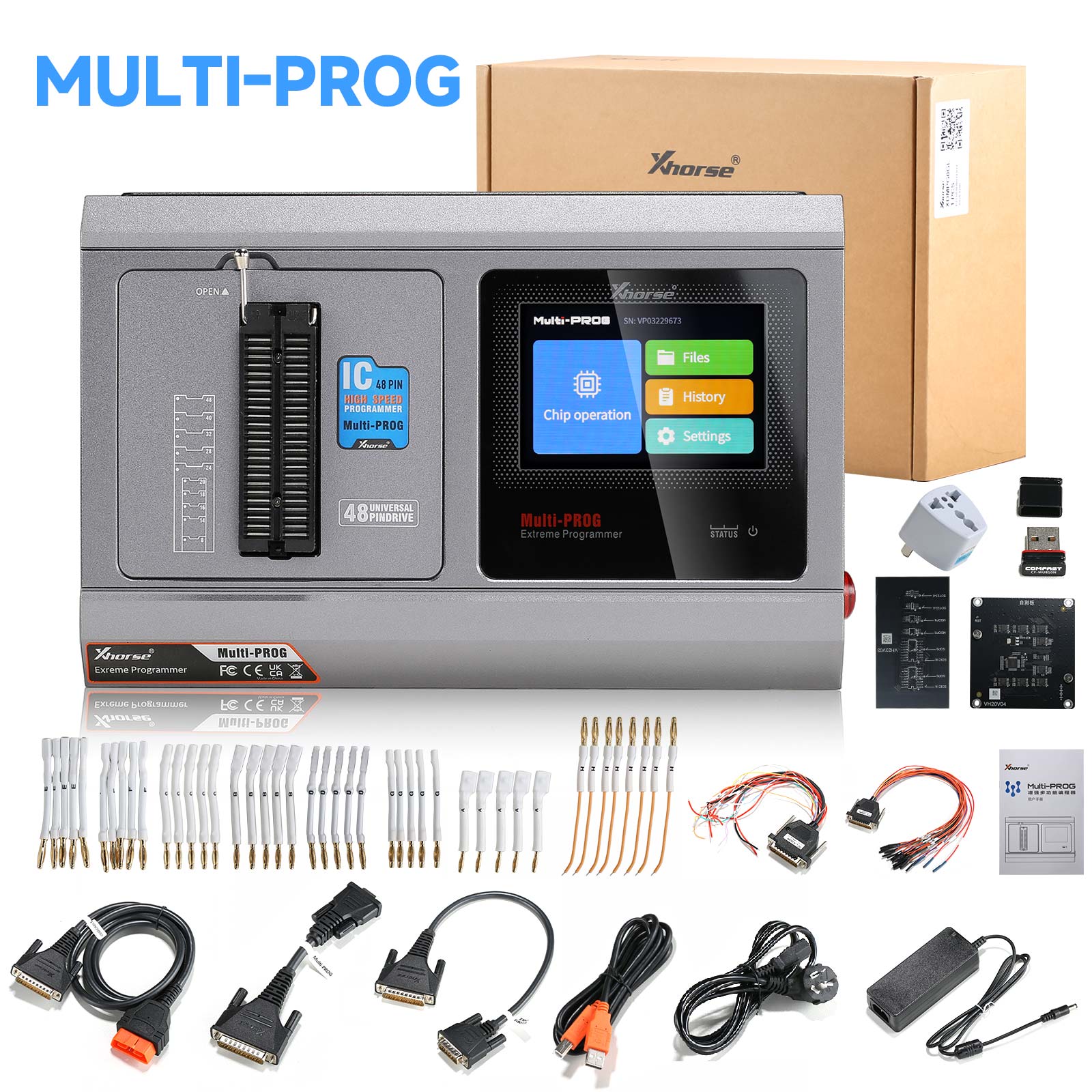 Xhorse Multi-Prog Packing List