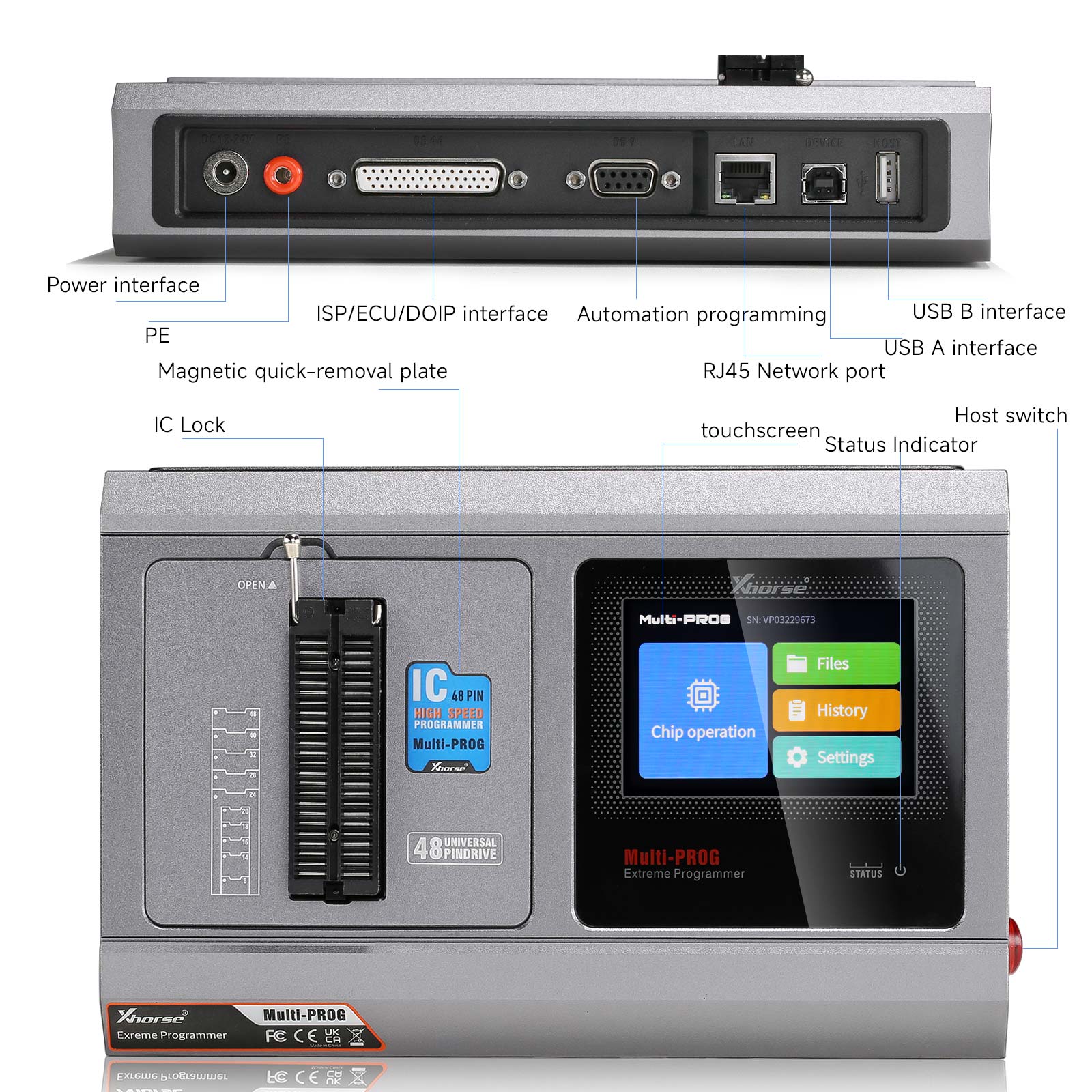Xhorse Multi-Prog Hardware Display